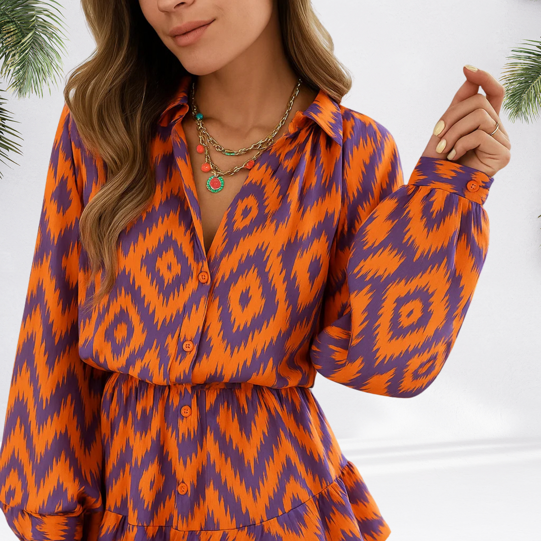 Conjunto de verano con cintura elástica