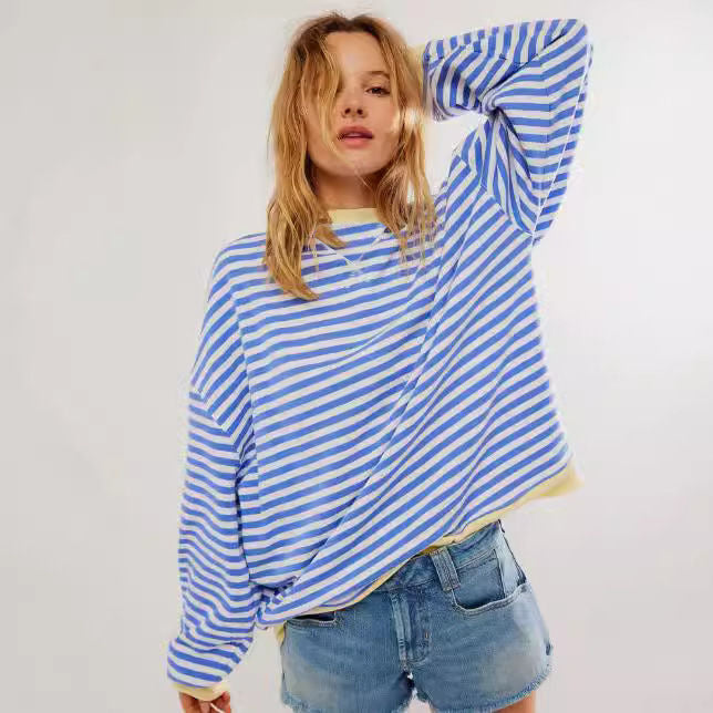 LADY | Jersey oversize de rayas
