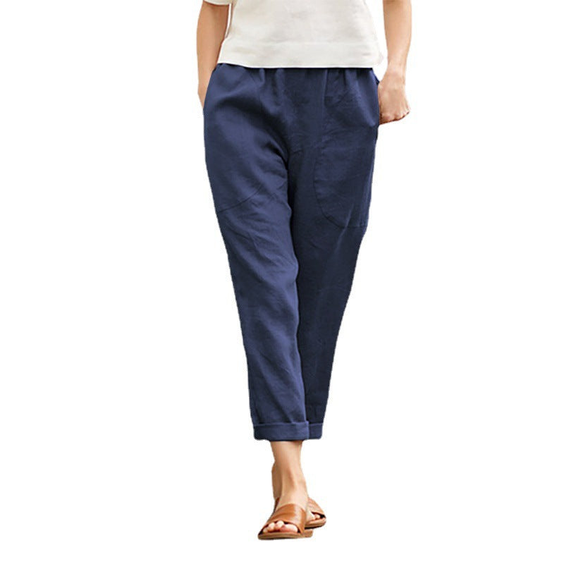 Pantalón casual de algodón