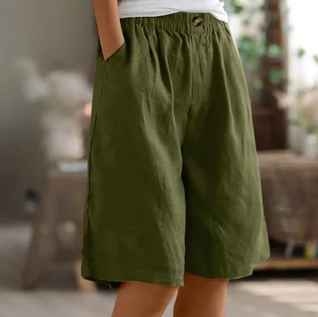 Pantalones cortos anchos de verano