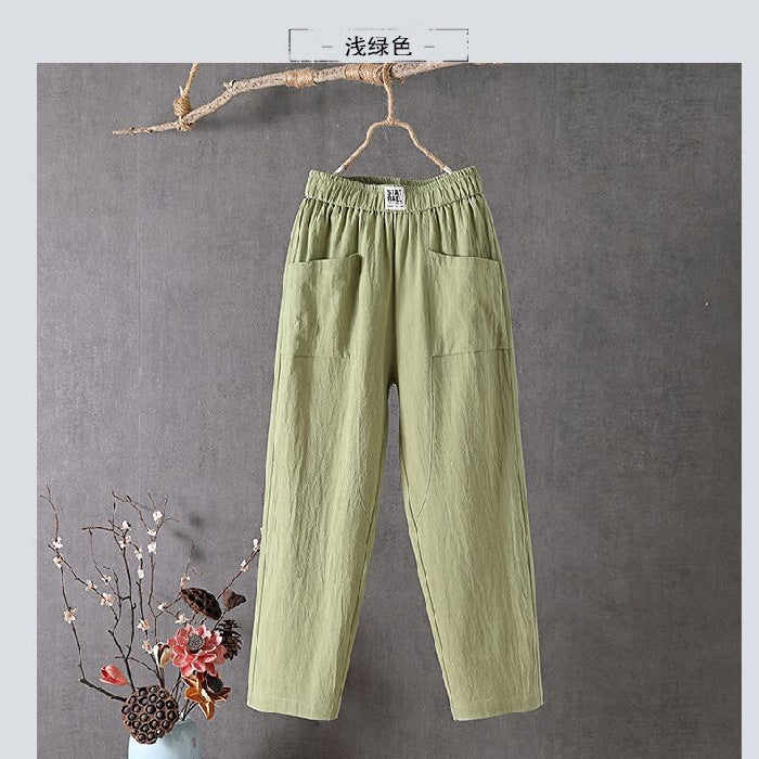 Pantalones holgados para mujer