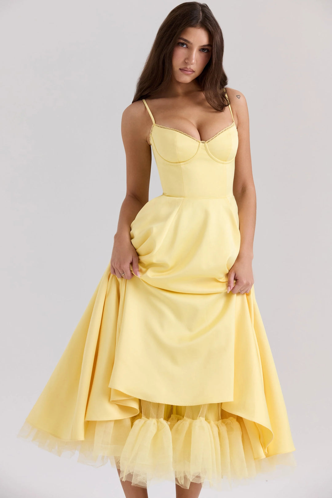 Vestido Midi Cindy Tüll