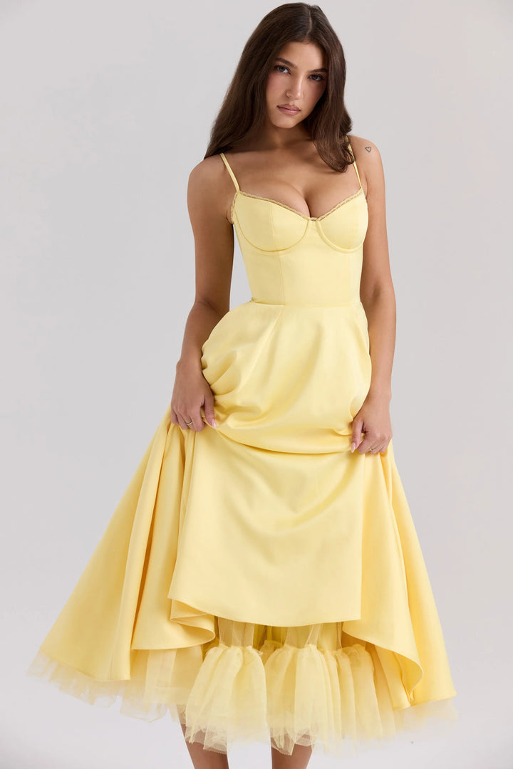 Vestido Midi Cindy Tüll