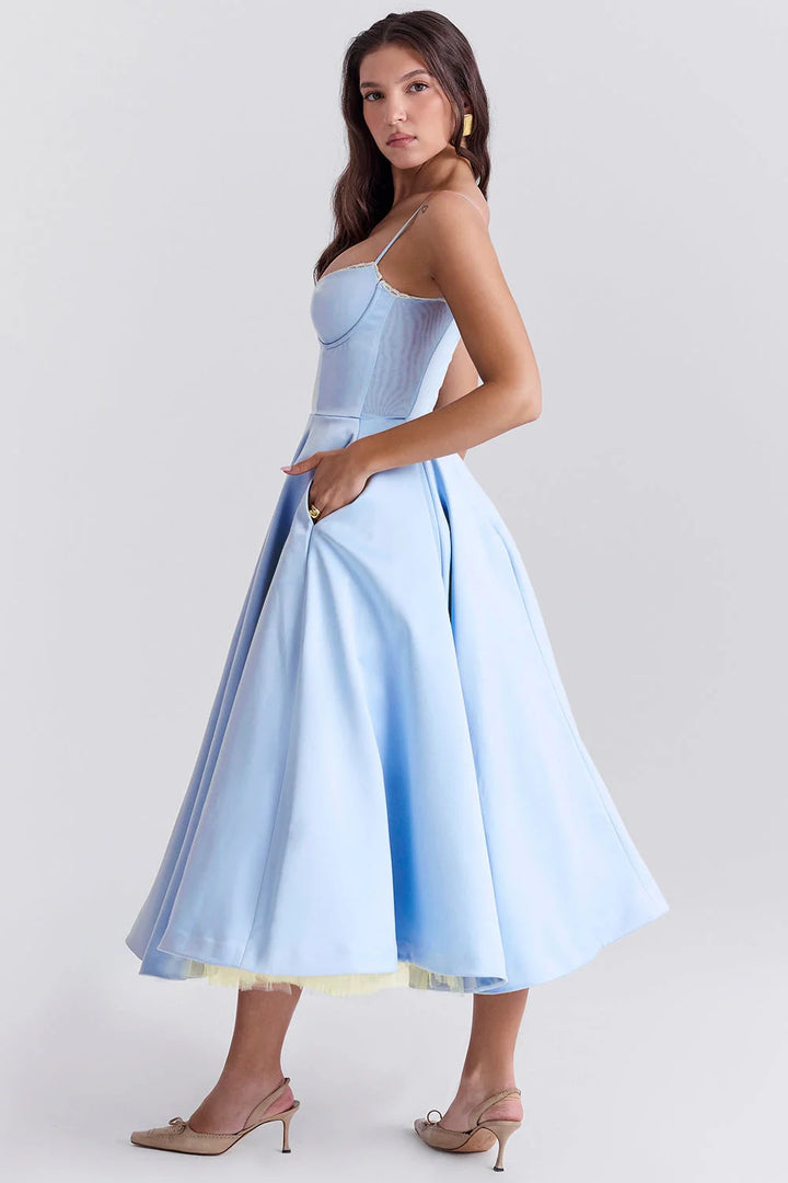 Vestido Midi Cindy Tüll