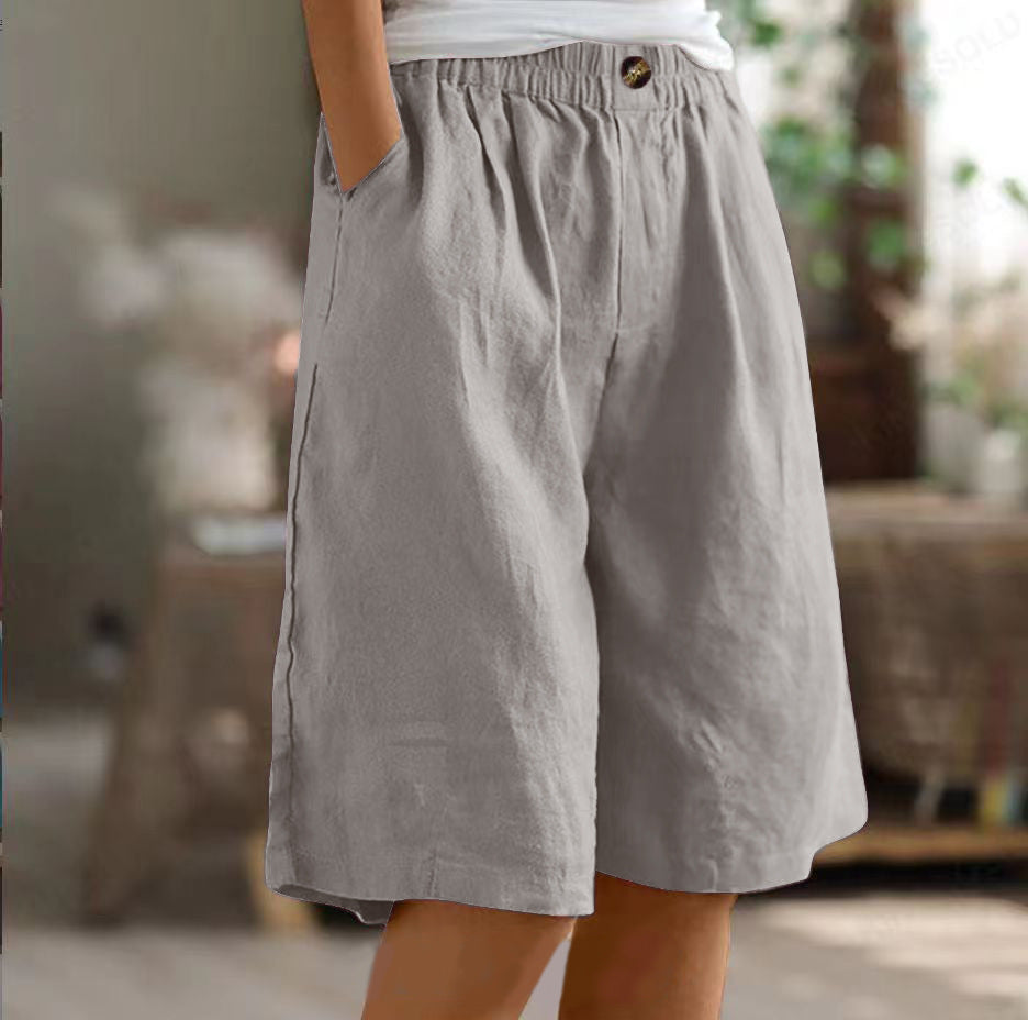Pantalones cortos anchos de verano