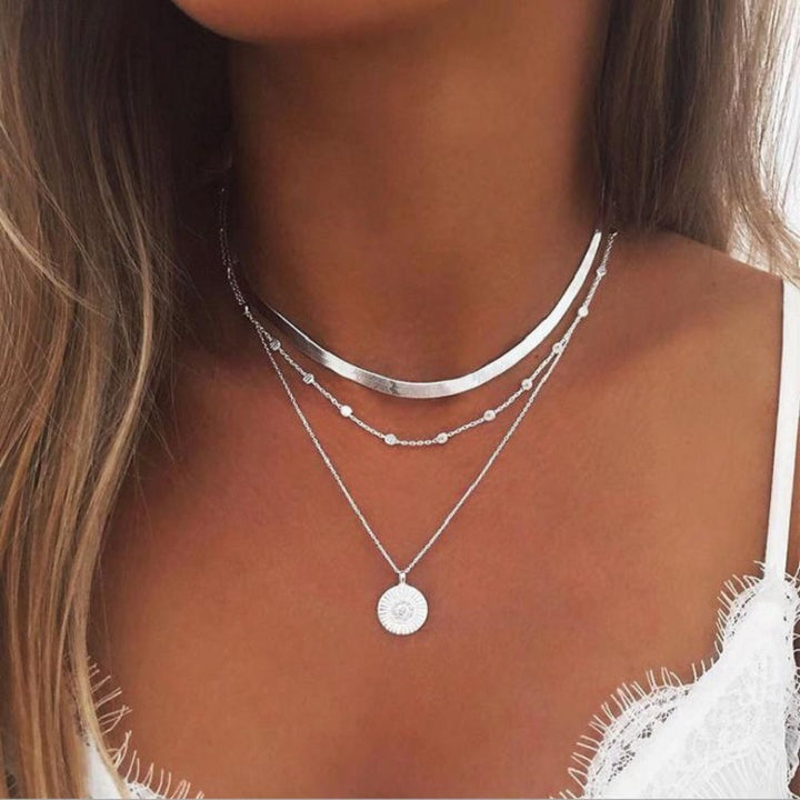 Roselina | Collar de capas
