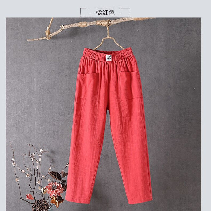 Pantalones holgados para mujer