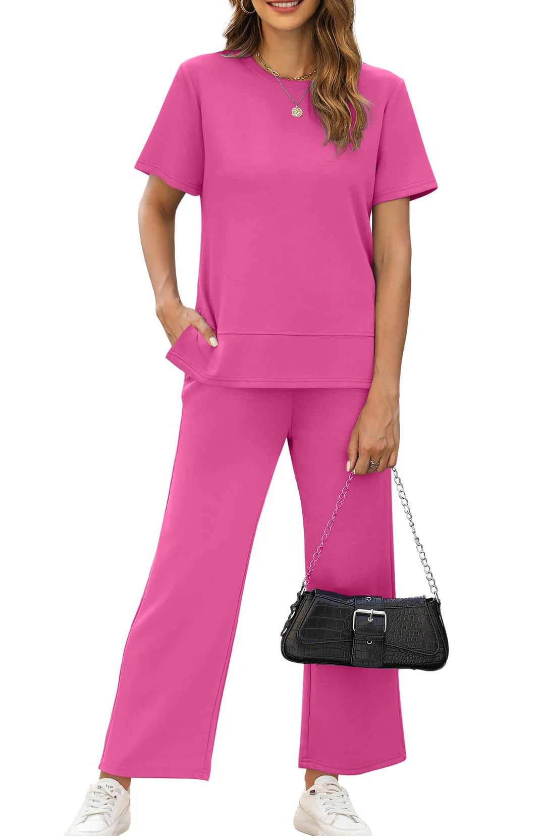 Conjunto informal de dos piezas para el hogar