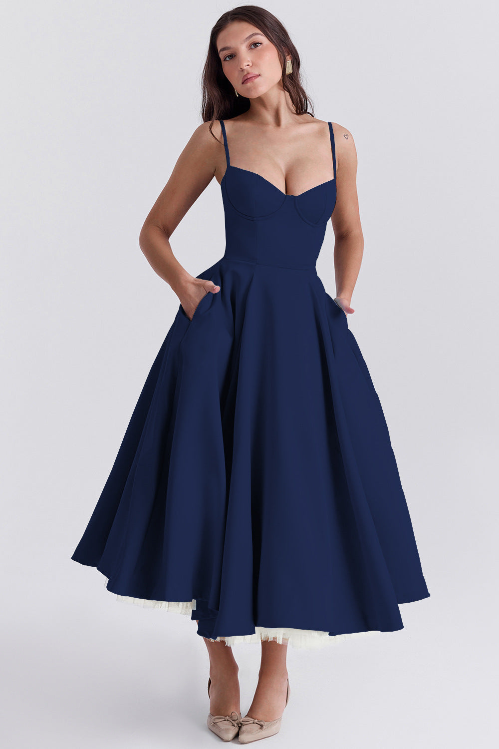 Vestido Midi Cindy Tüll