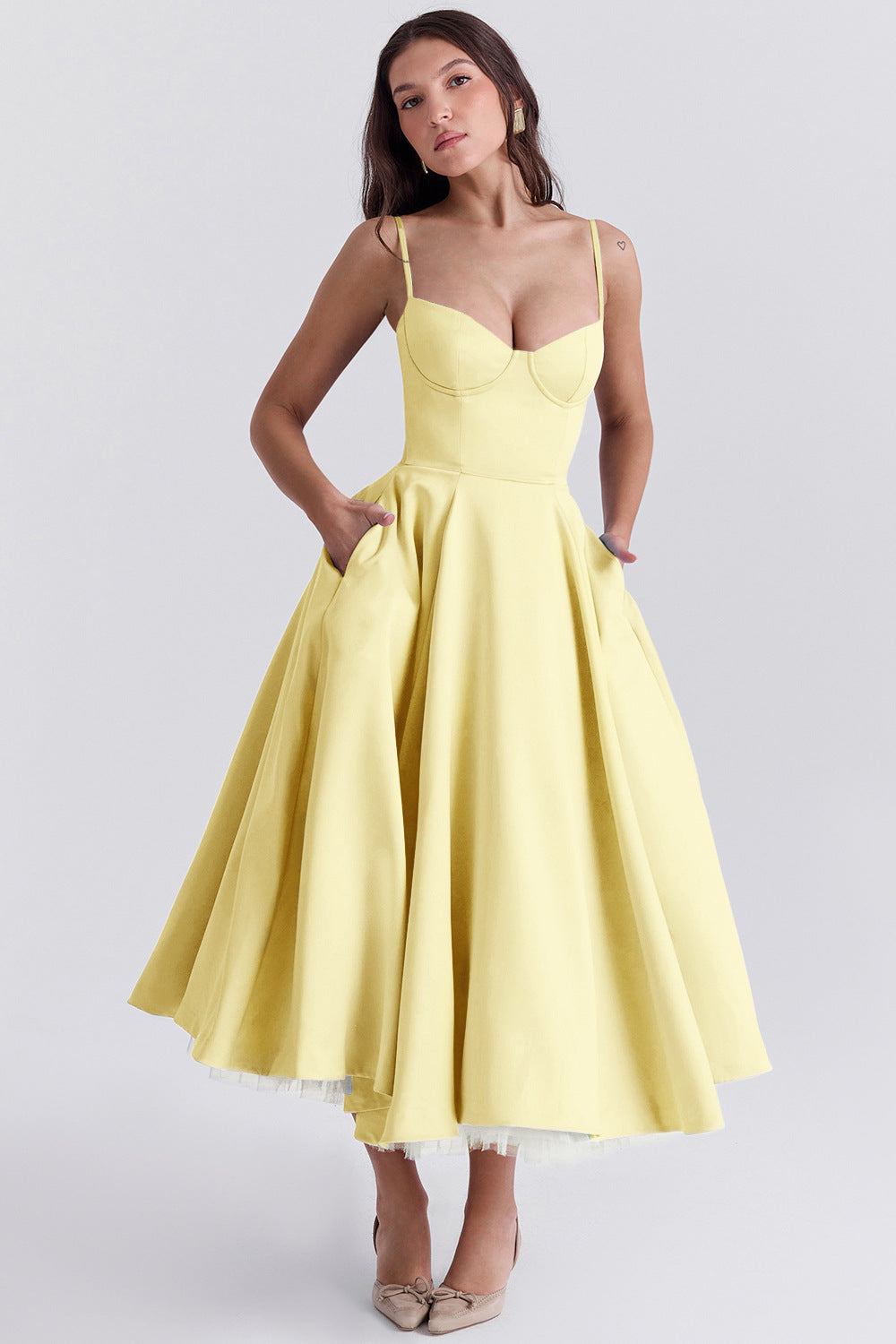 Vestido Midi Cindy Tüll
