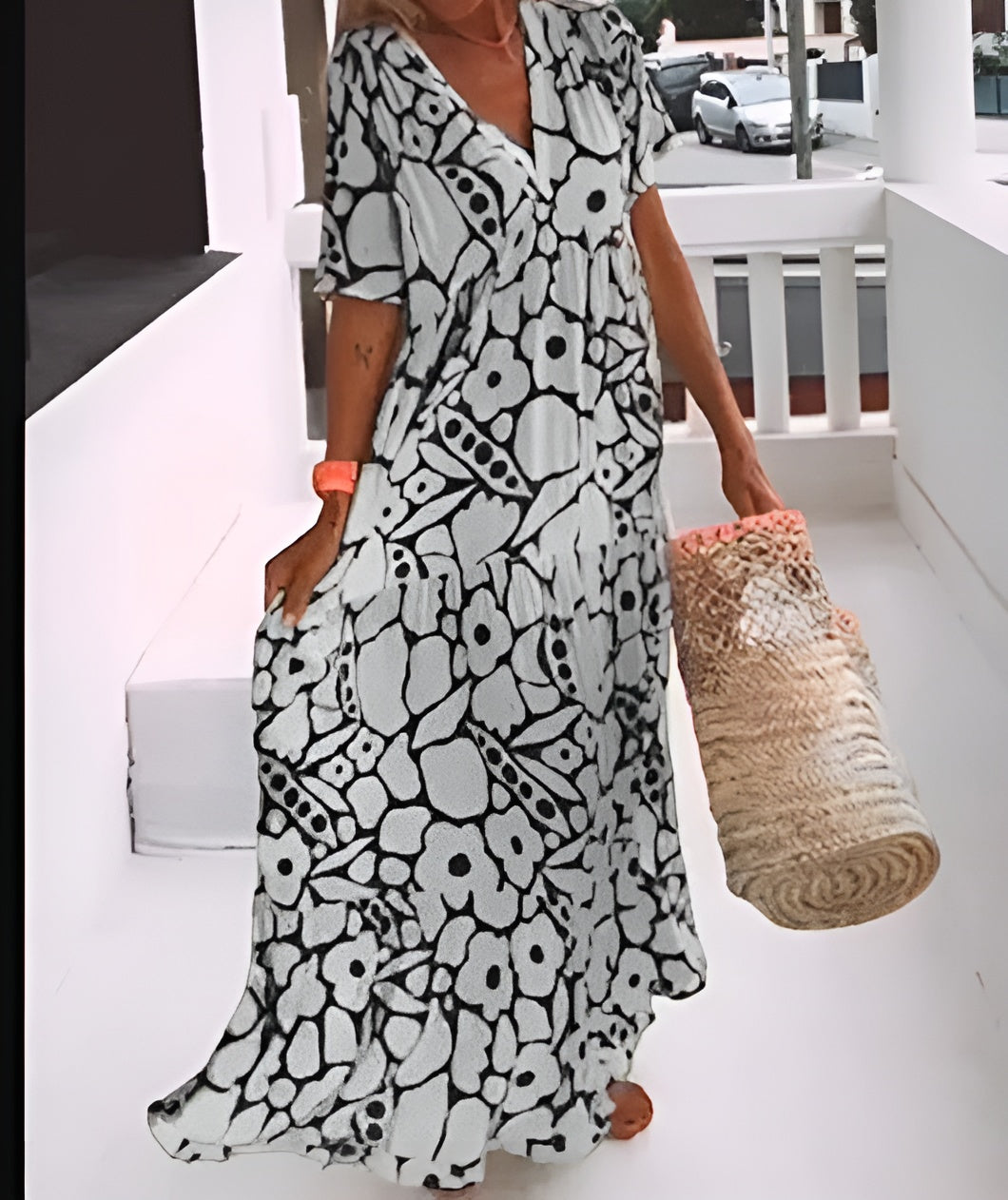 Vestido ligero y fluido para el verano