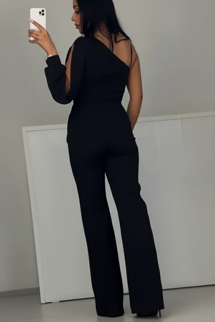 Inés™ | Mono elegante con abertura lateral y diseño sofisticado