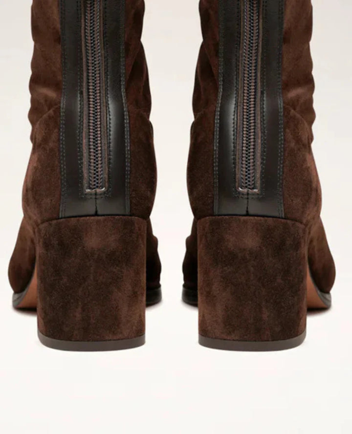 Victoria™ | Botines elegantes con tacón y punta cuadrada