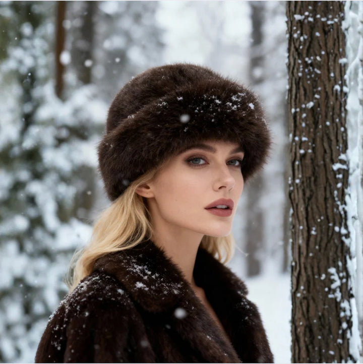 Velora Gorro de Piel