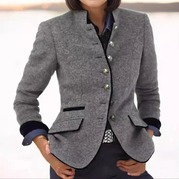 Lina™ | Blazer elegante de estilo clásico y versátil