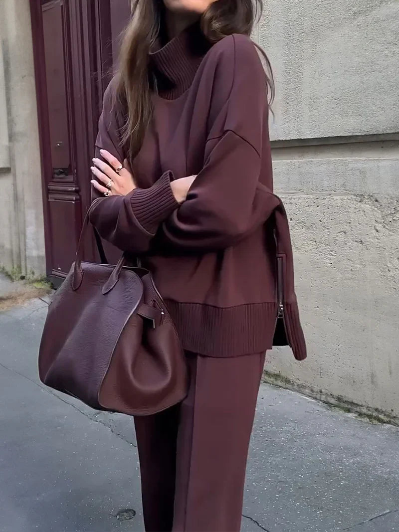 Selene™ | Conjunto a juego de sudadera de corte holgado