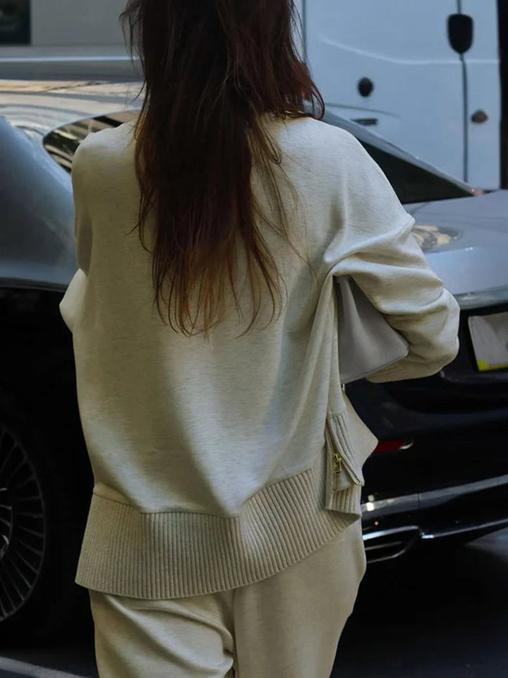 Selene™ | Conjunto a juego de sudadera de corte holgado